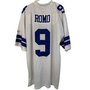 Mens Reebok NFL Dallas Cowboys Onfield #9 Tony Romo Jersey 2XL GUC Player 7753